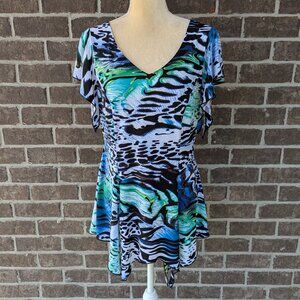Vintage Bali Flowy Top